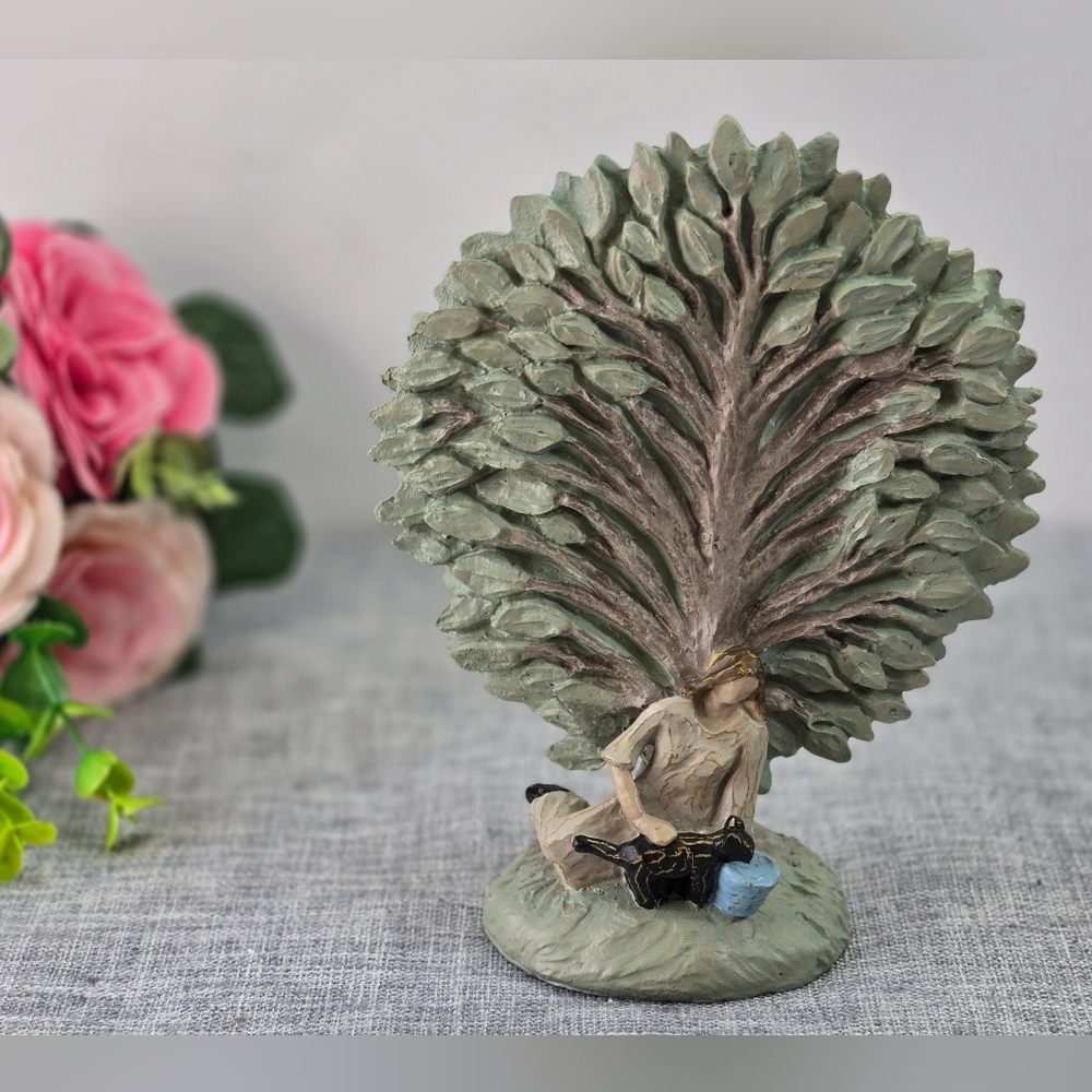 Timothy P Schmalz Tree of Life Feline Friend Figurine